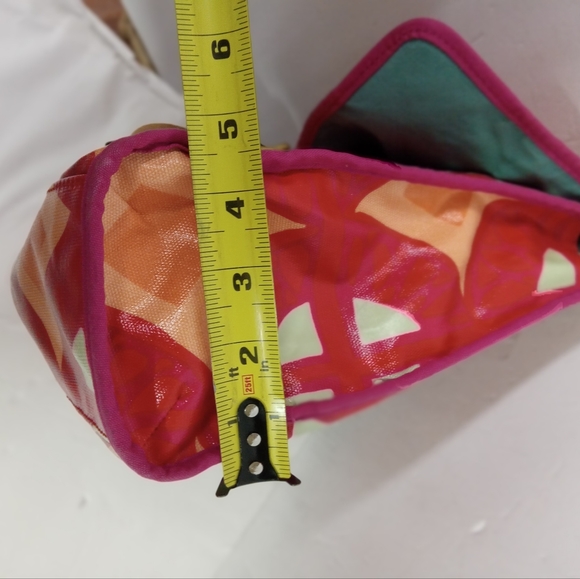 Fossil Bag ,Boho ,Coated Canvas Satchel Shoulder Bag - Picture 10 of 12